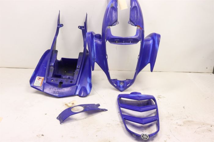 Yamaha Raptor 660R 01 Fender Set (Blue) Front Rear Cut 32260