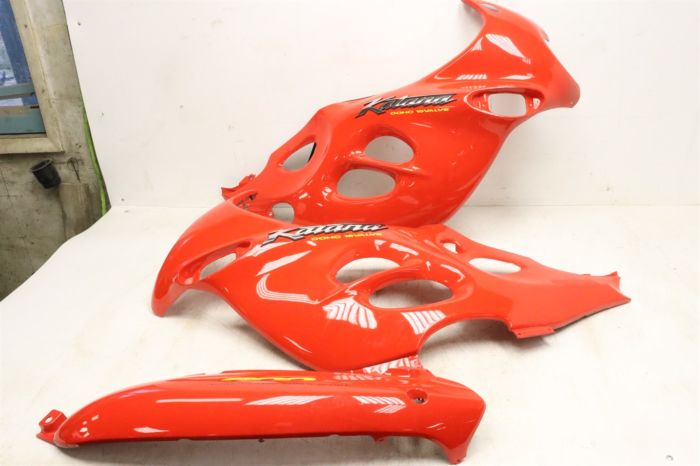 Suzuki KATANA 600 COWL SIDE COVER Fairing RED 94404-08F10-28V 38808